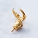 ≪Crescent Luna/クレセントルナ≫BRUJA PIERCE GOLD/ブルージャピアス GOLD