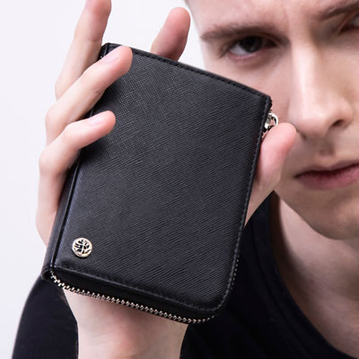 ≪Artemis Classic/アルテミスクラシック≫L字スリムサフィアーノミニウォレット　ACW0017