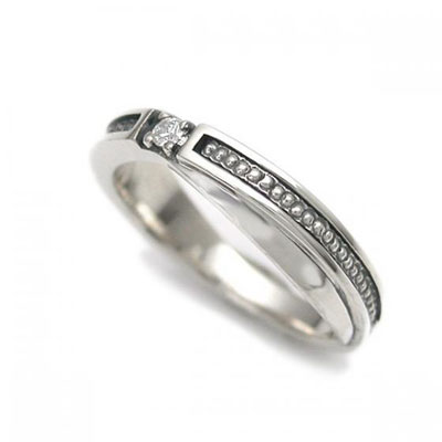 ≪DAgDART/ダグダート≫【ペア】選べる誕生石　ストーン×シルバーペアリング /刻印可能