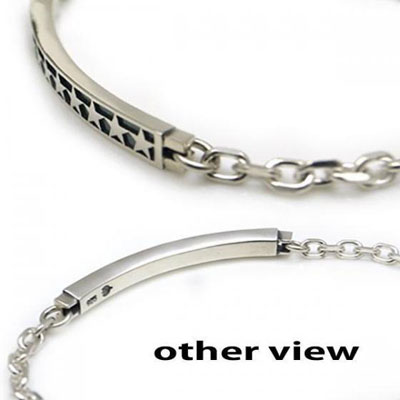 ≪DAgDART/ダグダート≫【ペア】スター シルバーペアブレスレット 