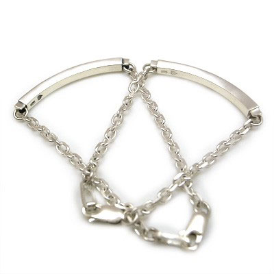 ≪DAgDART/ダグダート≫【ペア】スター シルバーペアブレスレット 