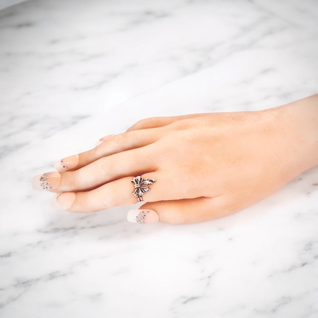 ≪Beautesque/ビュウテスク≫Melt Ribbon/シルバーリング