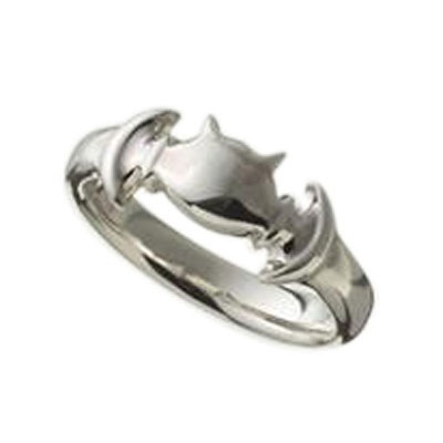 ≪mouchu/マウチュ≫Bat ring Silver