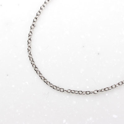 ≪Crescent Luna/クレセントルナ≫MANZANA CHAIN CHAIN/マンゼンナ SILVER