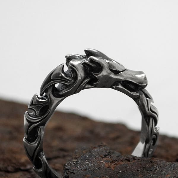 ≪DAgDART/ダグダート≫【Ouroboros】ウロボロス シルバーリング