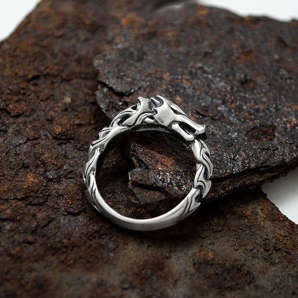 ≪DAgDART/ダグダート≫【Ouroboros】ウロボロス シルバーリング