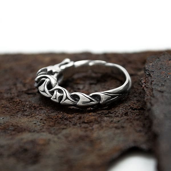 ≪DAgDART/ダグダート≫【Ouroboros】ウロボロス シルバーリング