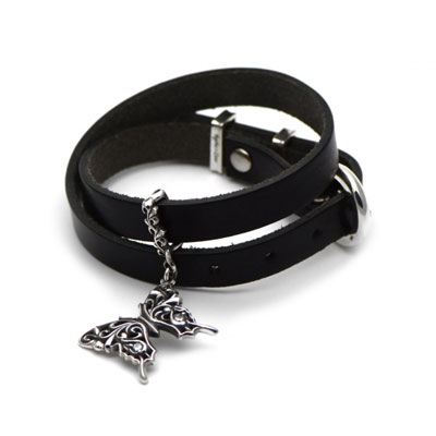 販売終了≪Ageha≫蝶アゲハ レザーチョーカー