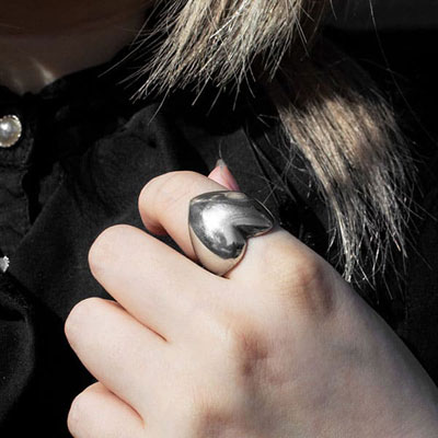 販売終了≪PennyBlack/ペニーブラック≫ハートシルバーリング