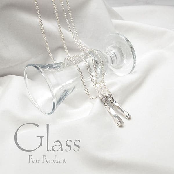 ≪DAgDART/ダグダート≫【ペア】選べる誕生石 シルバーペアペンダント