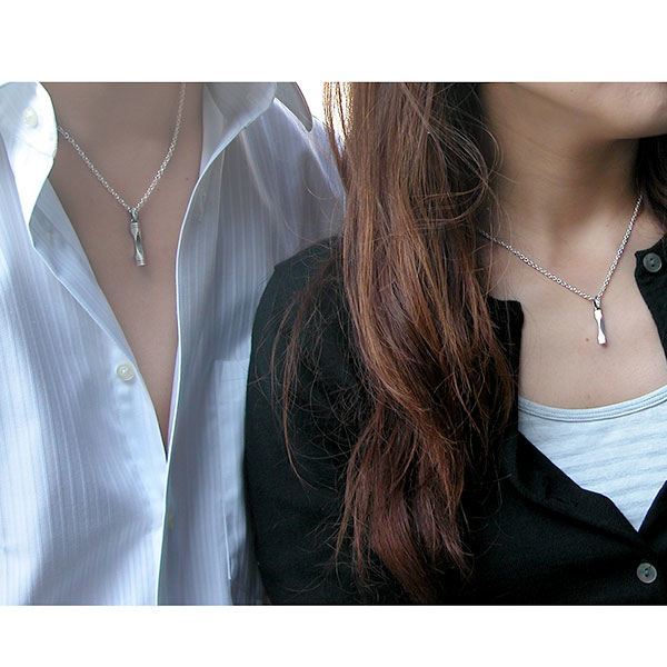 ≪DAgDART/ダグダート≫【ペア】選べる誕生石 シルバーペアペンダント