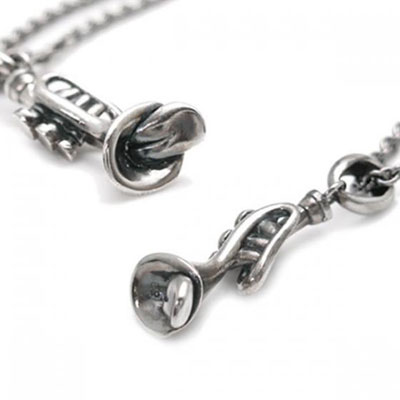 販売終了≪PennyBlack/ペニーブラック≫楽器モチーフ シルバーペンダント