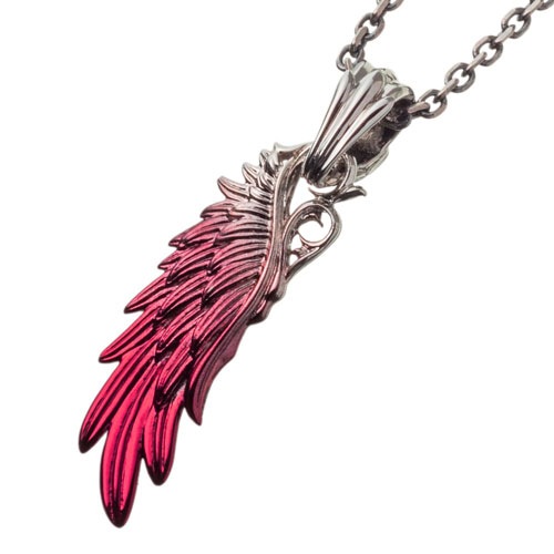 ≪Artemis Kings/アルテミスキングス≫ペアセット 青彩＆赤彩ウイングペンダント