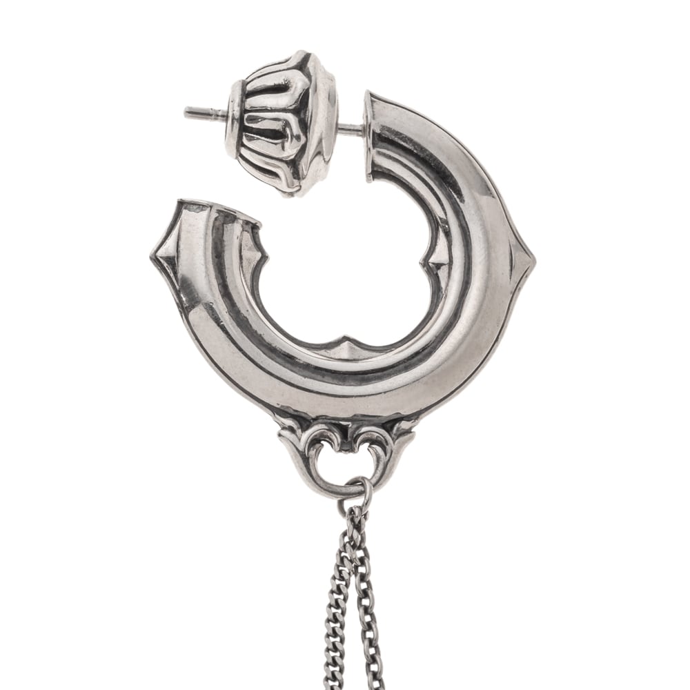 ≪Artemis Classic/アルテミスクラシック≫ダブルチェーンフープピアス 片耳分