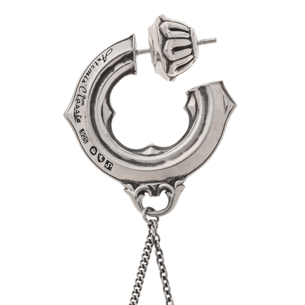 ≪Artemis Classic/アルテミスクラシック≫ダブルチェーンフープピアス 片耳分