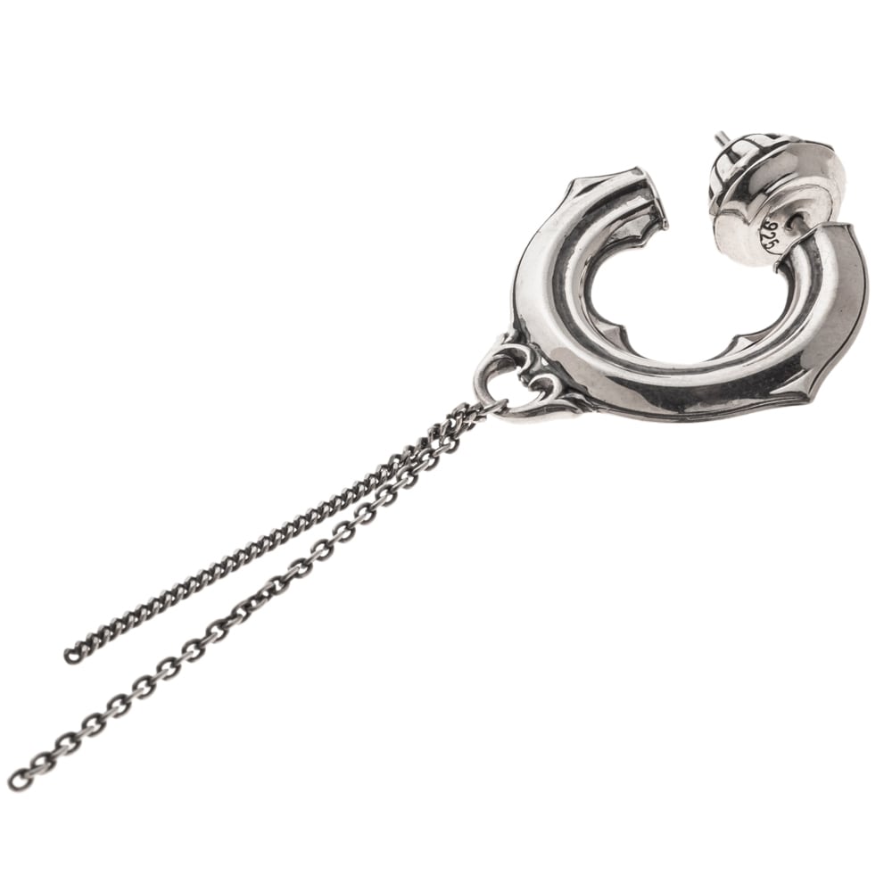 ≪Artemis Classic/アルテミスクラシック≫ダブルチェーンフープピアス 片耳分