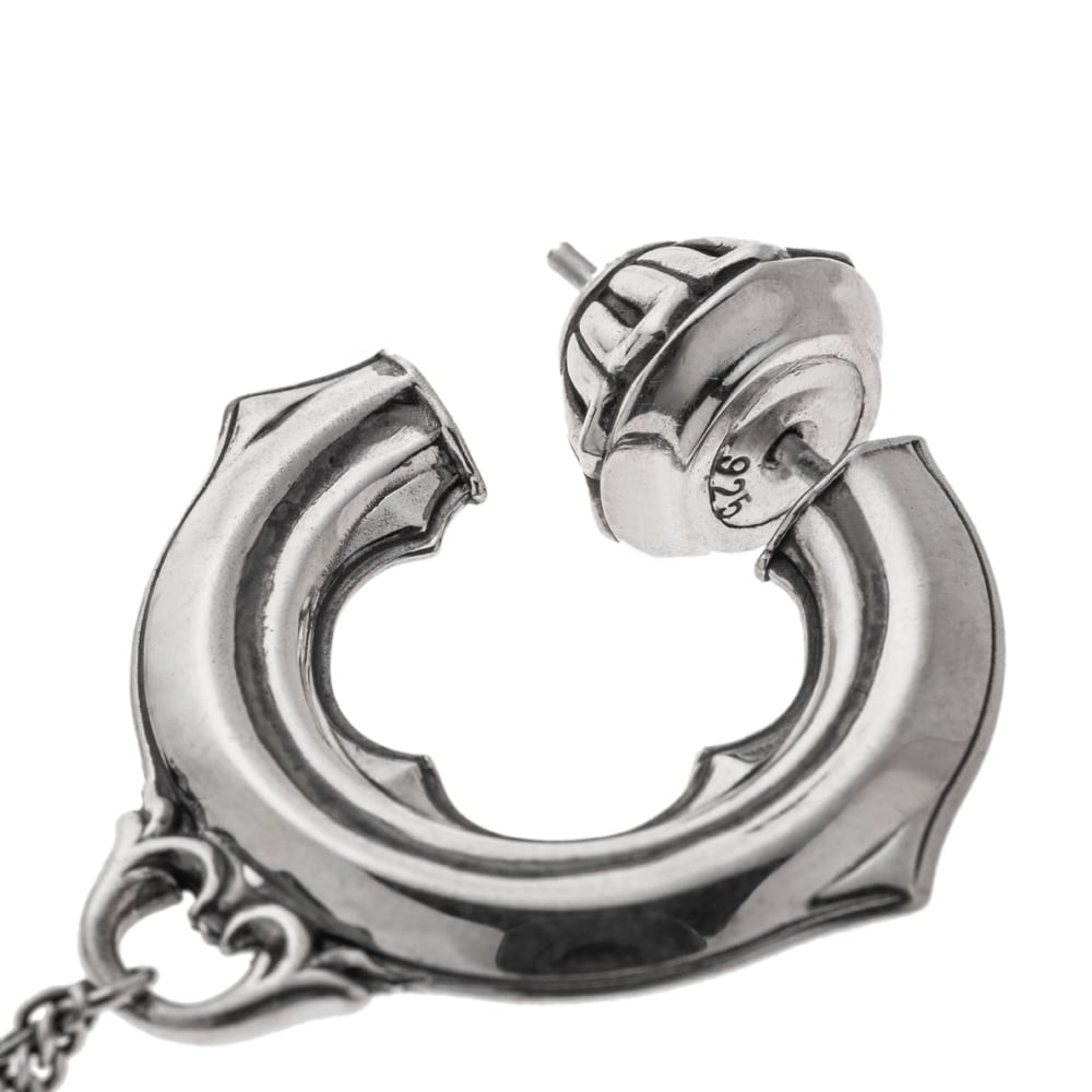 ≪Artemis Classic/アルテミスクラシック≫ダブルチェーンフープピアス 片耳分