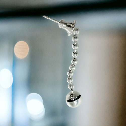 ≪smile_mammy/スマイルマミー≫smile ball chain Pierce1/ピアス/s_m-O.24