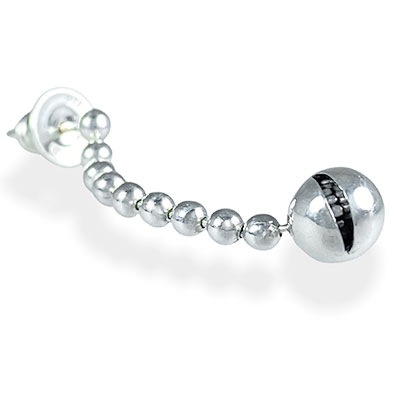 ≪smile_mammy/スマイルマミー≫smile ball chain Pierce1/ピアス/s_m-O.24