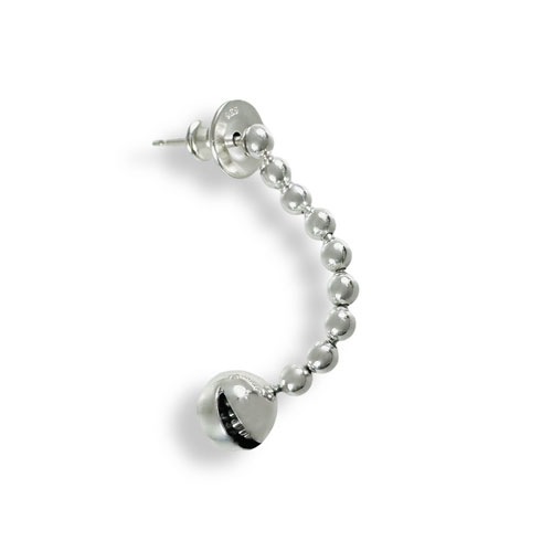 ≪smile_mammy/スマイルマミー≫smile ball chain Pierce1/ピアス/s_m-O.24