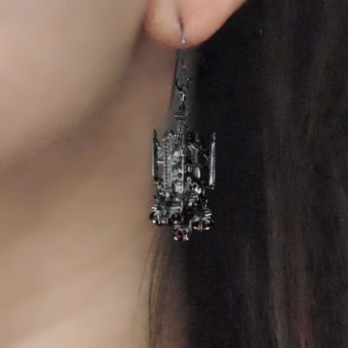 ≪GimmelGarden/ギメルガーデン≫散華神殿/ピアス(2個セット)