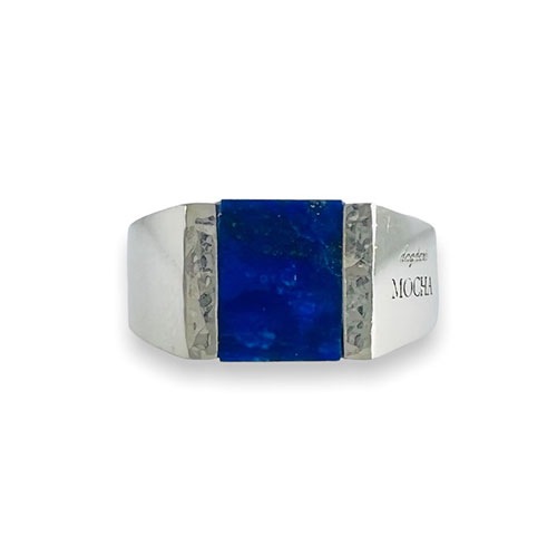 ≪DAgDART/ダグダート≫【MOCHA】ラピスラズリ×シルバーリング /DR-304LL　刻印可