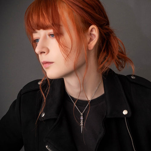 ≪Artemis Kings/アルテミスキングス≫緑紫虹ドージェダガーペンダント