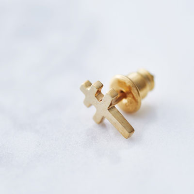 ≪Crescent Luna/クレセントルナ≫LEALTAD PIERCE/リアルタッドピアス GOLD