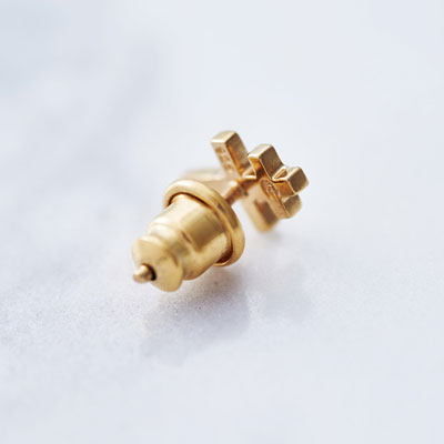 ≪Crescent Luna/クレセントルナ≫LEALTAD PIERCE/リアルタッドピアス GOLD