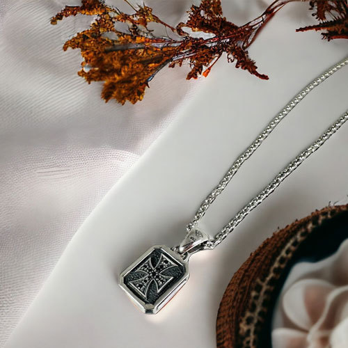 ≪FatimaDesign/ファティマデザイン≫コメット　ペンダント/チェーン付