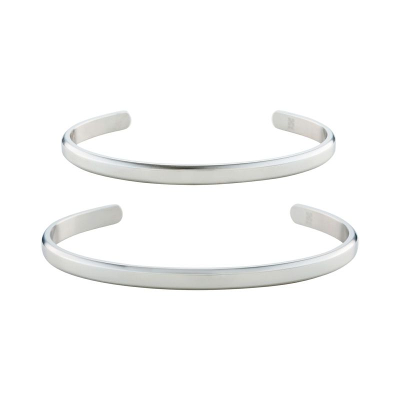 ≪white clover/ホワイトクローバー≫ペアバングル ステンレス