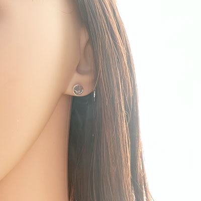 ≪smile_mammy/スマイルマミー≫smile stamp Pierce_1/ピアス(2個セット)/s_m-O.03