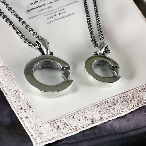 ≪DAgDART/ダグダート≫【ペア】シルバーペアペンダント /DT-416+417