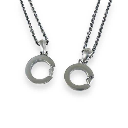 ≪DAgDART/ダグダート≫【ペア】シルバーペアペンダント /DT-416+417