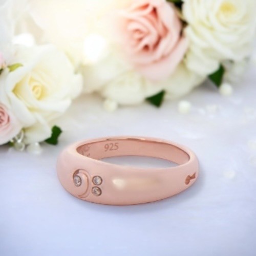 ≪うみくん × GINTOKI コラボアクセサリー Vol.5≫　K10リング PG