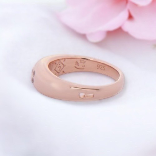 ≪うみくん × GINTOKI コラボアクセサリー Vol.5≫　K10リング PG