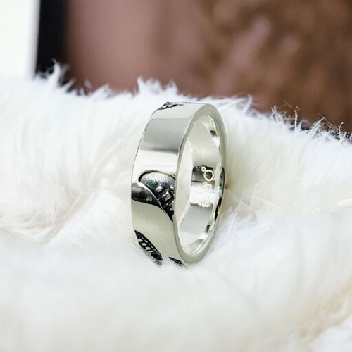 ≪smile_mammy/スマイルマミー≫smile stamp ring_L/リング/s_m-R.11
