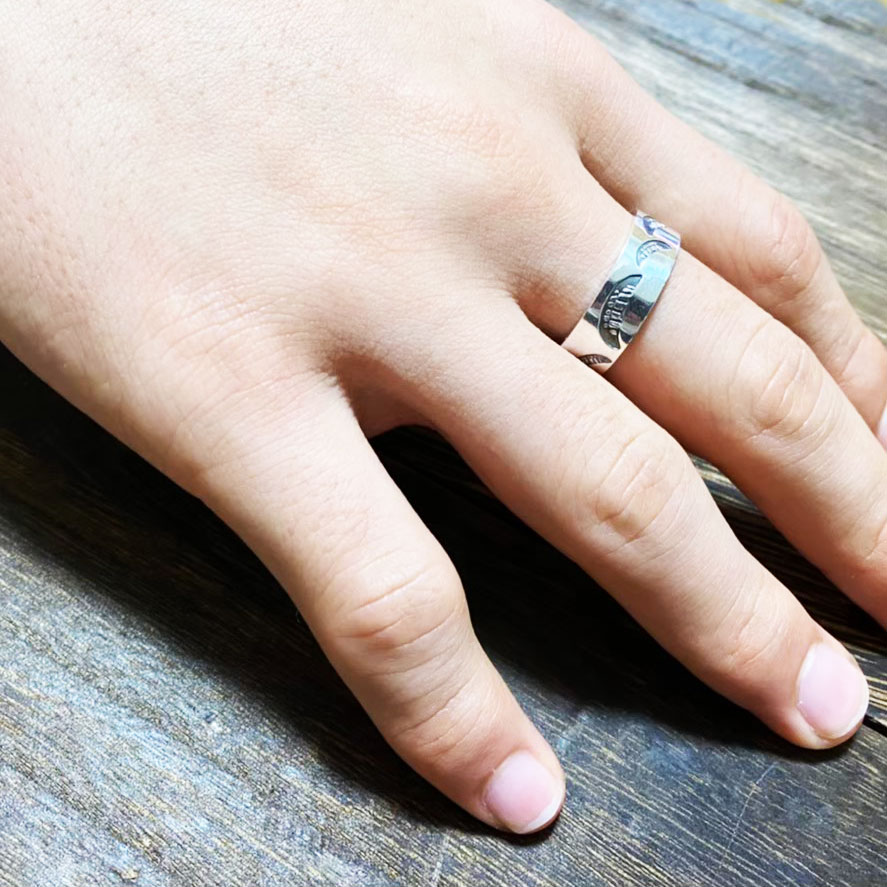 ≪smile_mammy/スマイルマミー≫smile stamp ring_L/リング/s_m-R.11