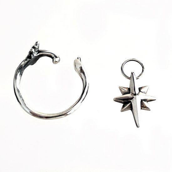 ≪Beautesque/ビュウテスク≫Dystopia ear cuff