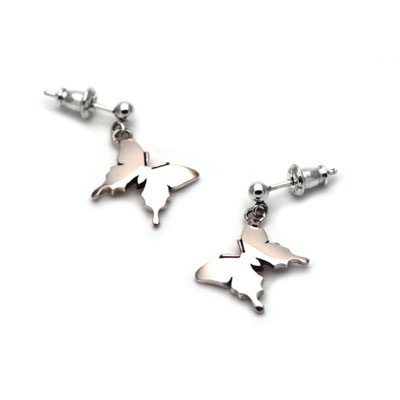 販売終了≪Ageha≫ピンクに輝くシンプルピアス　