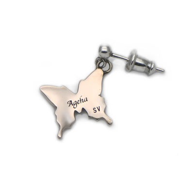 販売終了≪Ageha≫ピンクに輝くシンプルピアス　