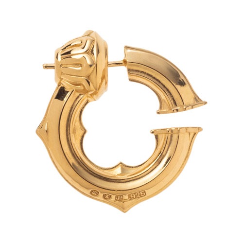 ≪Artemis Classic/アルテミスクラシック≫レイヤードCフープピアス 片耳分