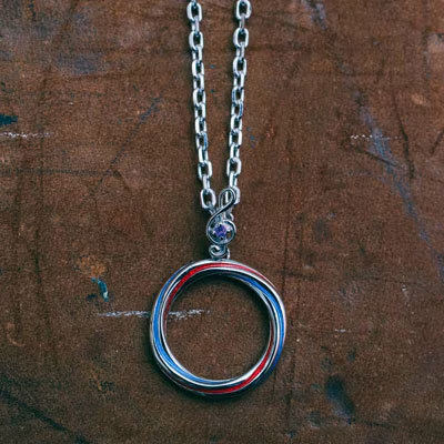 銀時Presents≪ルーベラ・木村・カエレ（Jin-Machine ） × Fatima Design コラボアクセサリー≫シルバーペンダント