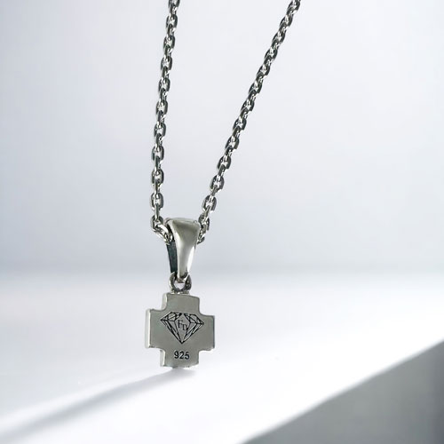 ≪FatimaDesign/ファティマデザイン≫ペアセット販売/セイントクロス・チャームペンダント (チェーン付)