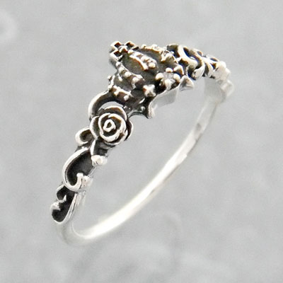 銀時Presents≪井深 克彦 × Fatima Design コラボアクセサリー≫シルバーピンキーリング