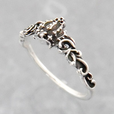 銀時Presents≪井深 克彦 × Fatima Design コラボアクセサリー≫シルバーピンキーリング