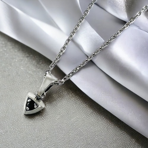 ≪FatimaDesign/ファティマデザイン≫ペアセット販売/デルタ・チャームペンダント (チェーン付)