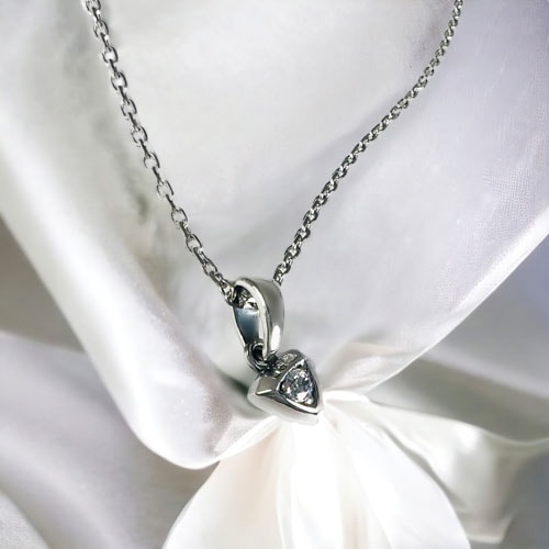 ≪FatimaDesign/ファティマデザイン≫ペアセット販売/デルタ・チャームペンダント (チェーン付)