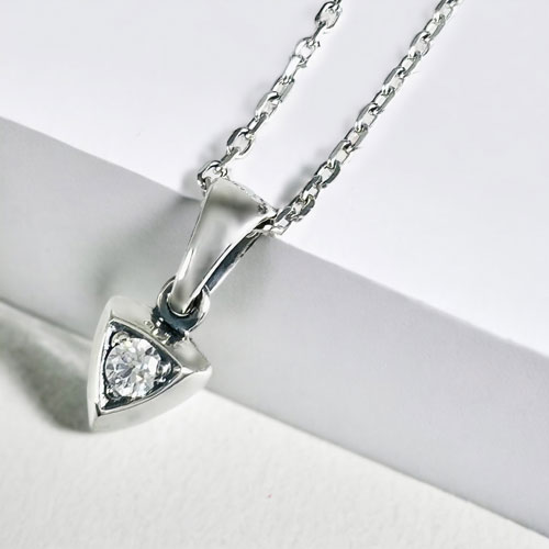 ≪FatimaDesign/ファティマデザイン≫ペアセット販売/デルタ・チャームペンダント (チェーン付)