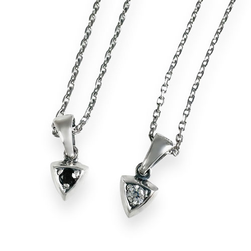 ≪FatimaDesign/ファティマデザイン≫ペアセット販売/デルタ・チャームペンダント (チェーン付)